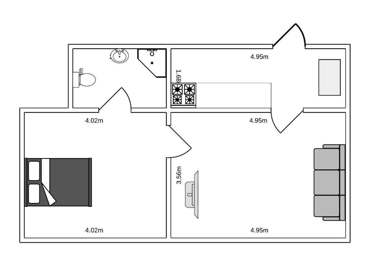 Homely 1 Bedroom Flat By The Copenhagen Lakes מראה חיצוני תמונה